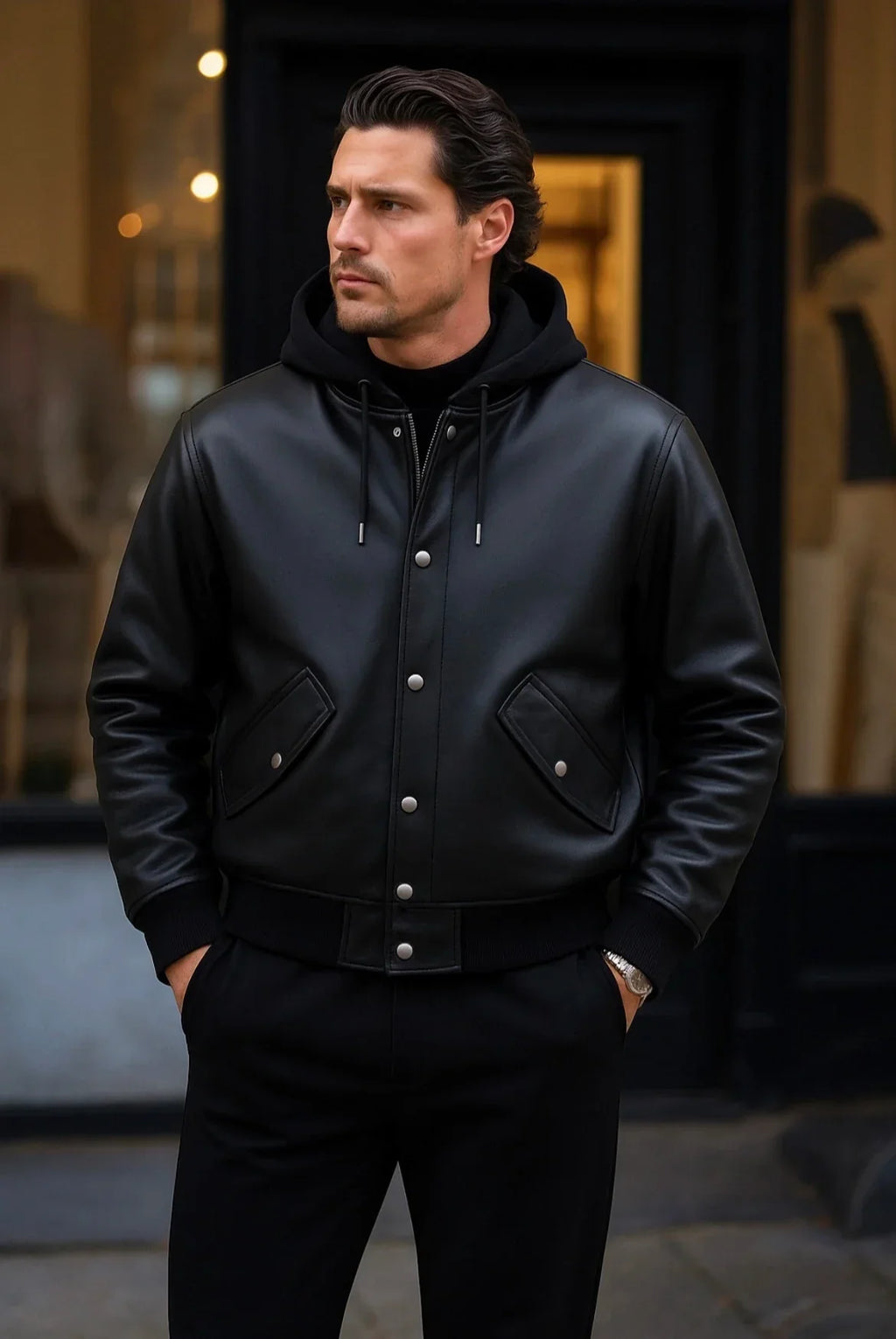 SHADOW LEATHER JACKET