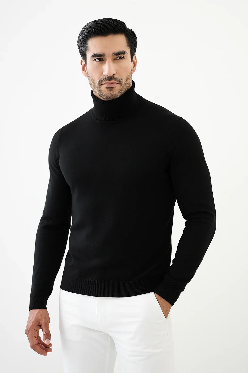 ETON MERINO NECK JUMPER