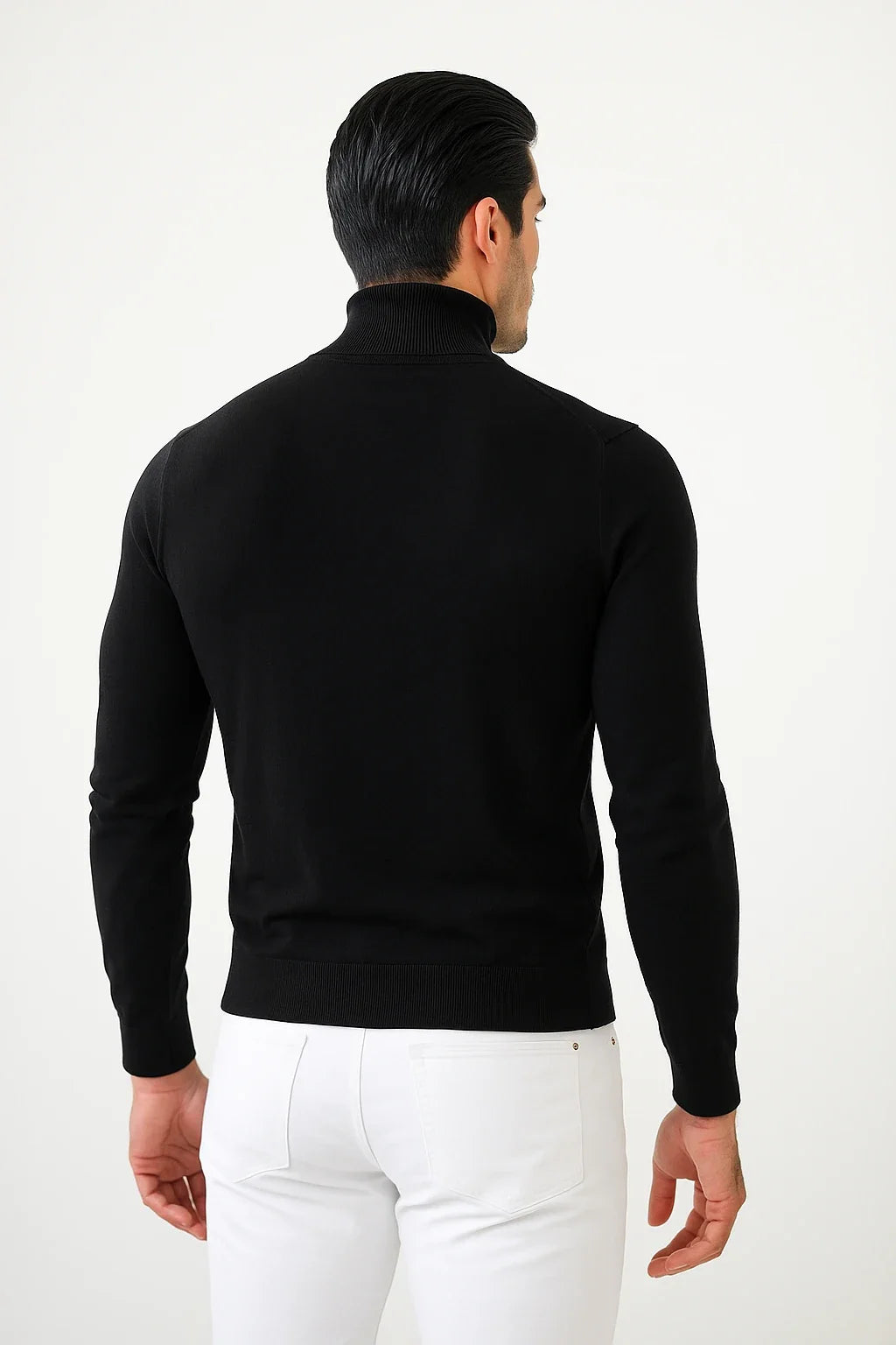 ETON MERINO NECK JUMPER