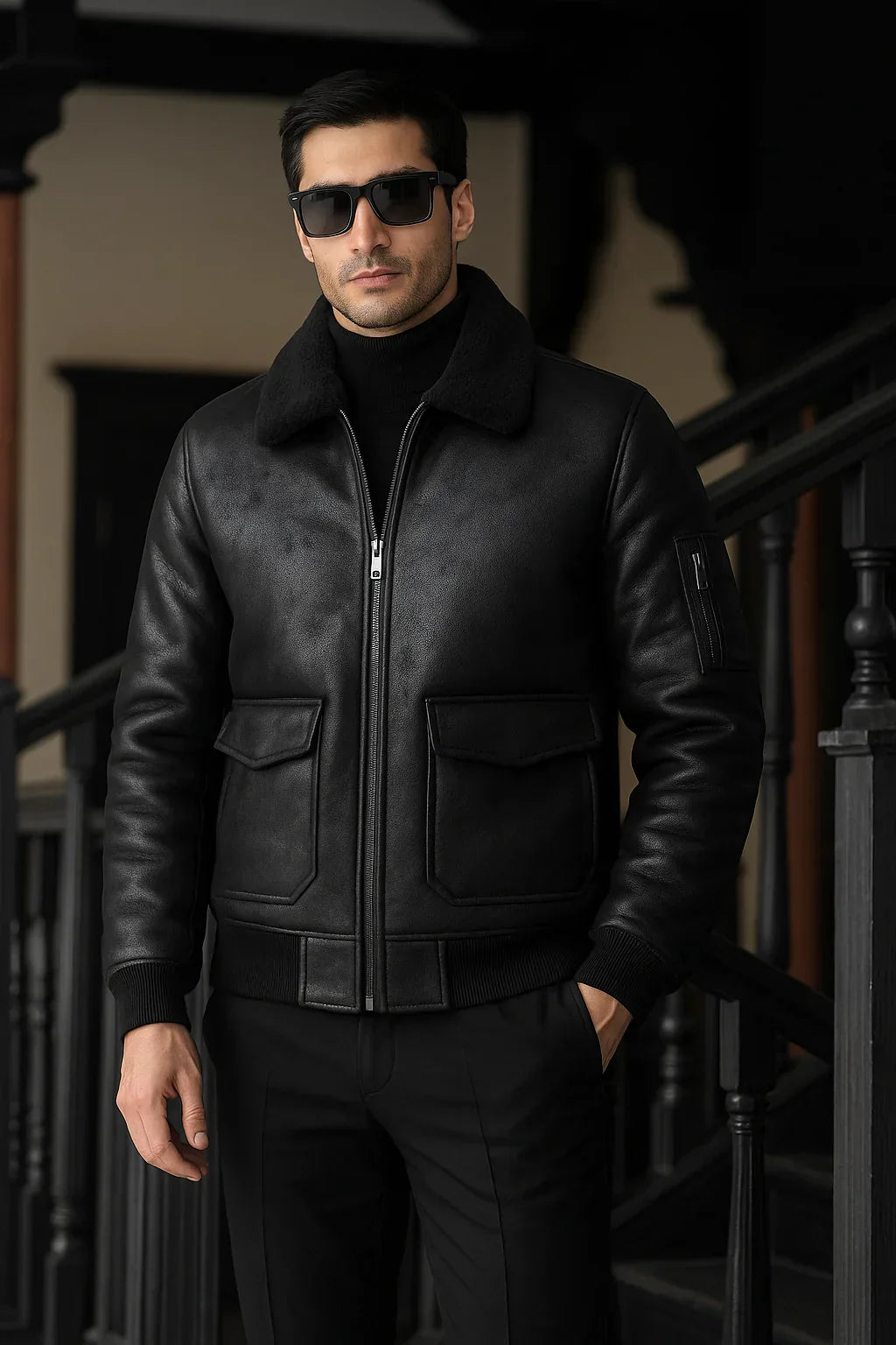 POLAR BLACK JACKET