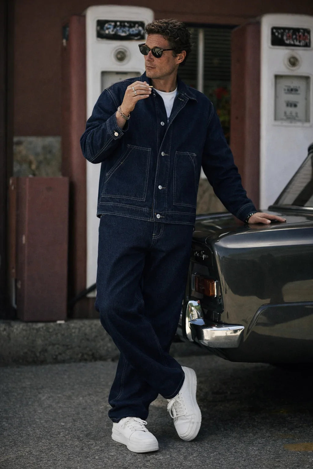 INDIGO ESSENZA SUIT (Jacket + Pants)