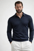 Polo-style sweater
