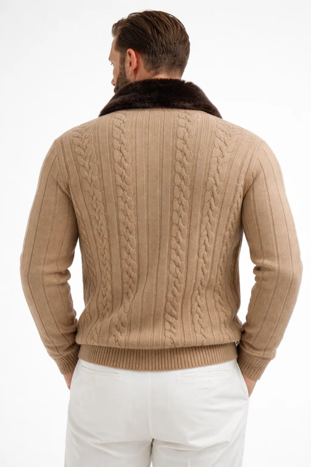 Malfilé cotton cardigan