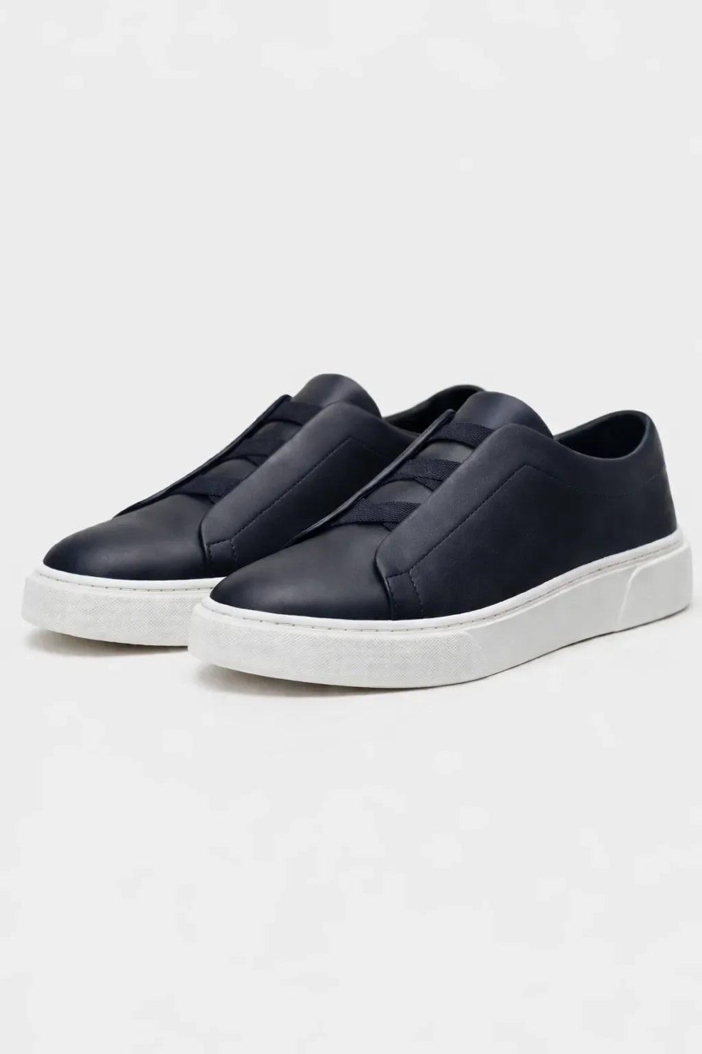 Borgo Navy Leather