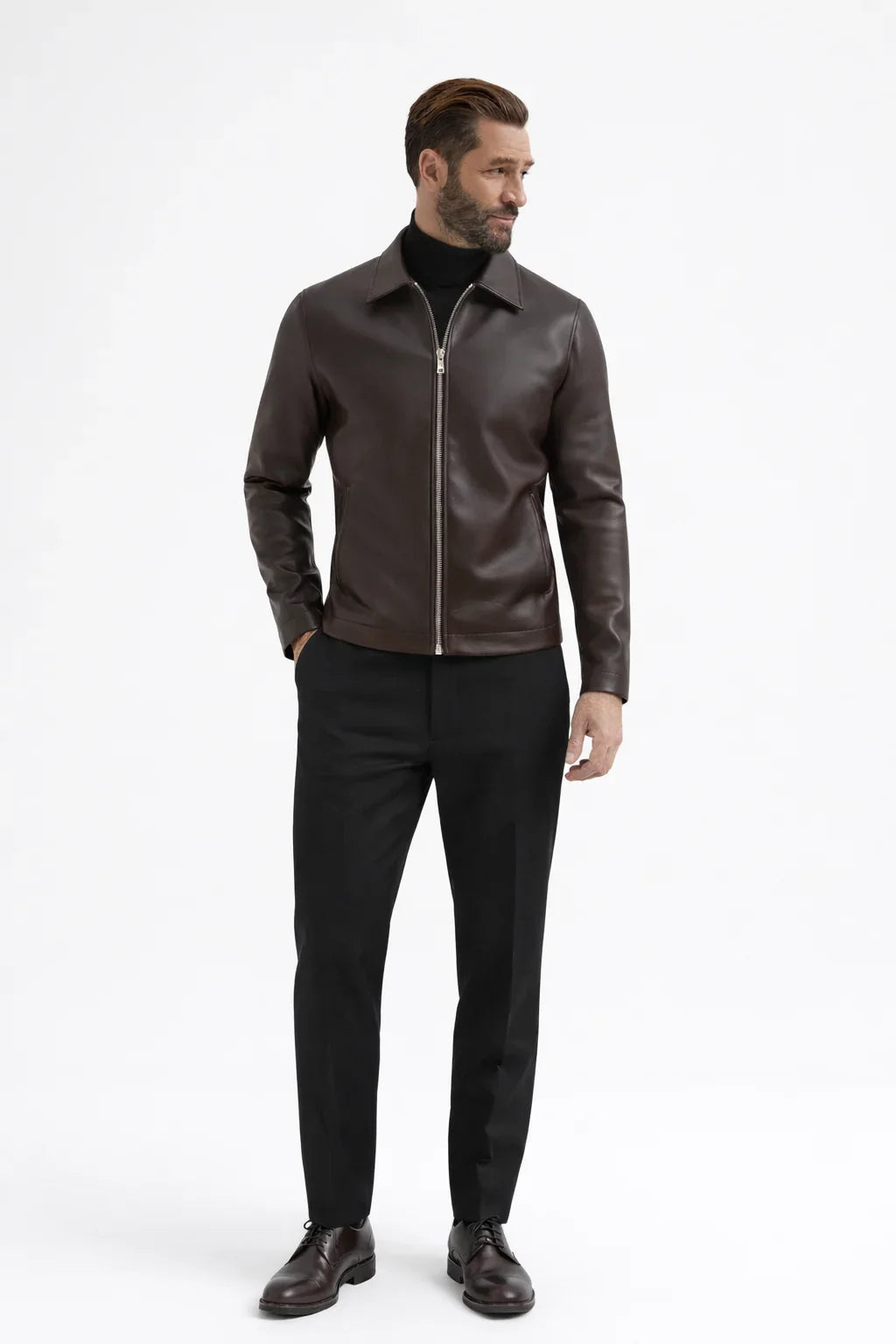 BELGRAVE CLASSIC LEATHER JACKET