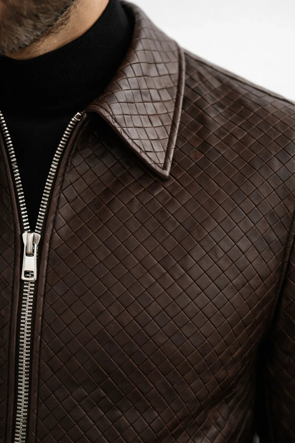 Oxford Leather Jacket